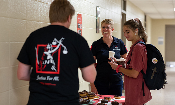 Sociology & Criminology Donuts with the Department Event