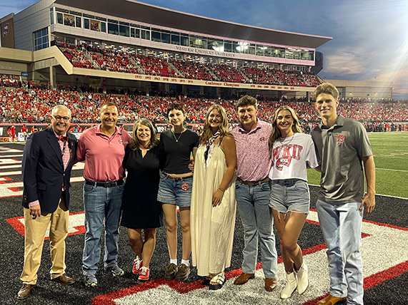 2025 WKU Family of the Year - Wiles Family