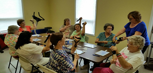 Older Adults Exercising