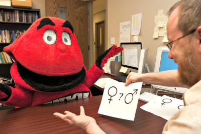 Discussing the gender continuum with Big Red