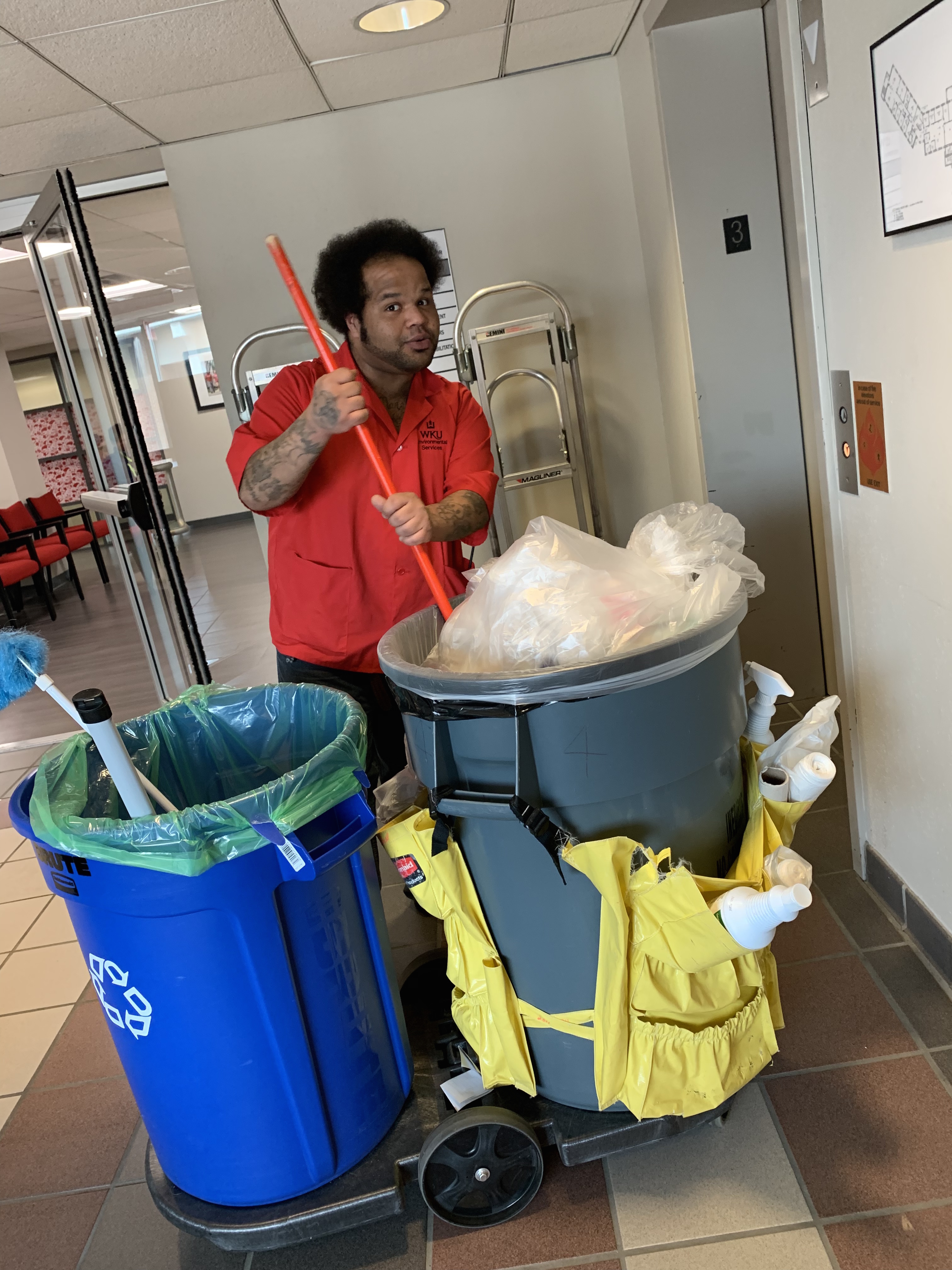 ESA gathering recycling 