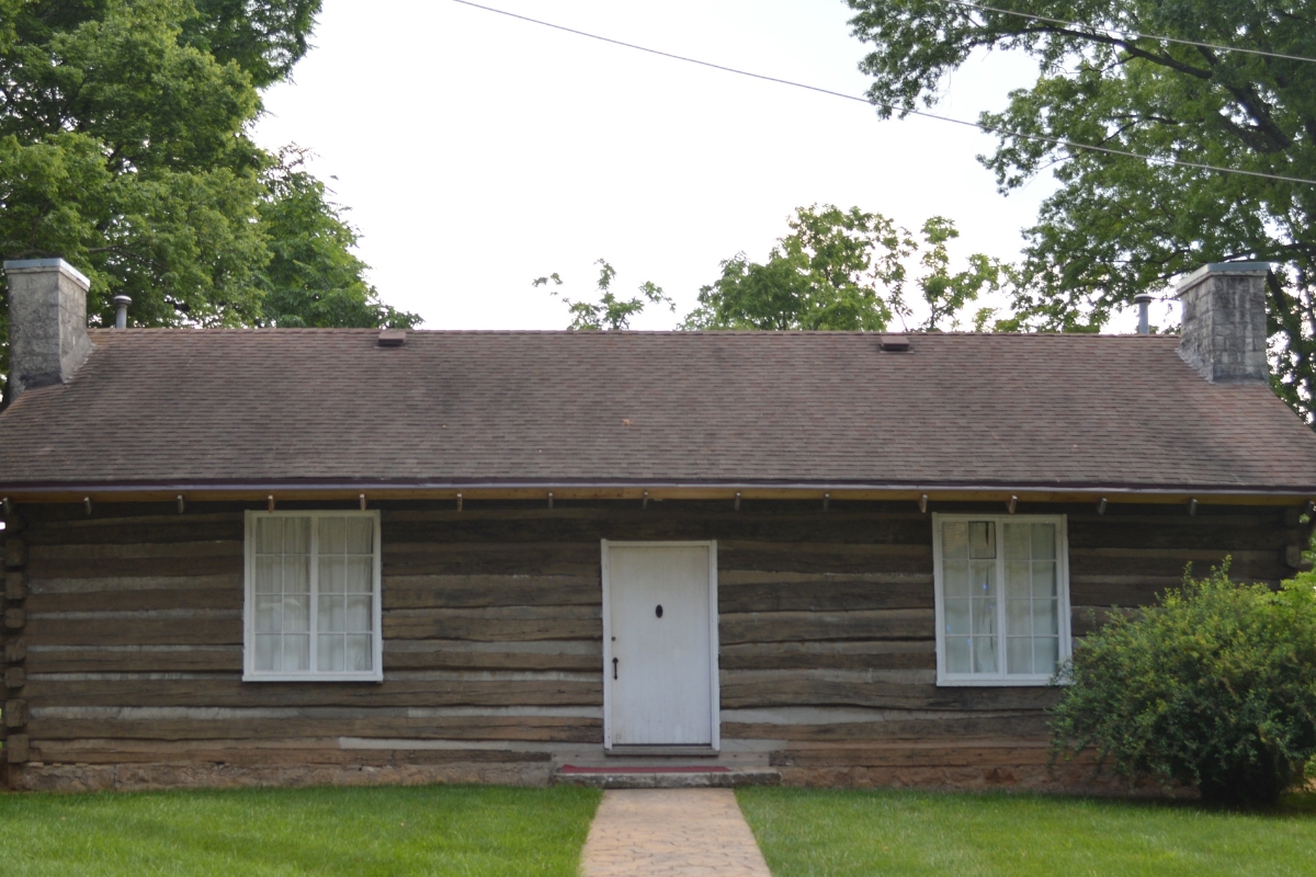 Pioneer log cabin