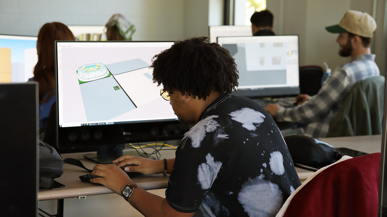 Students in Architectural Science class