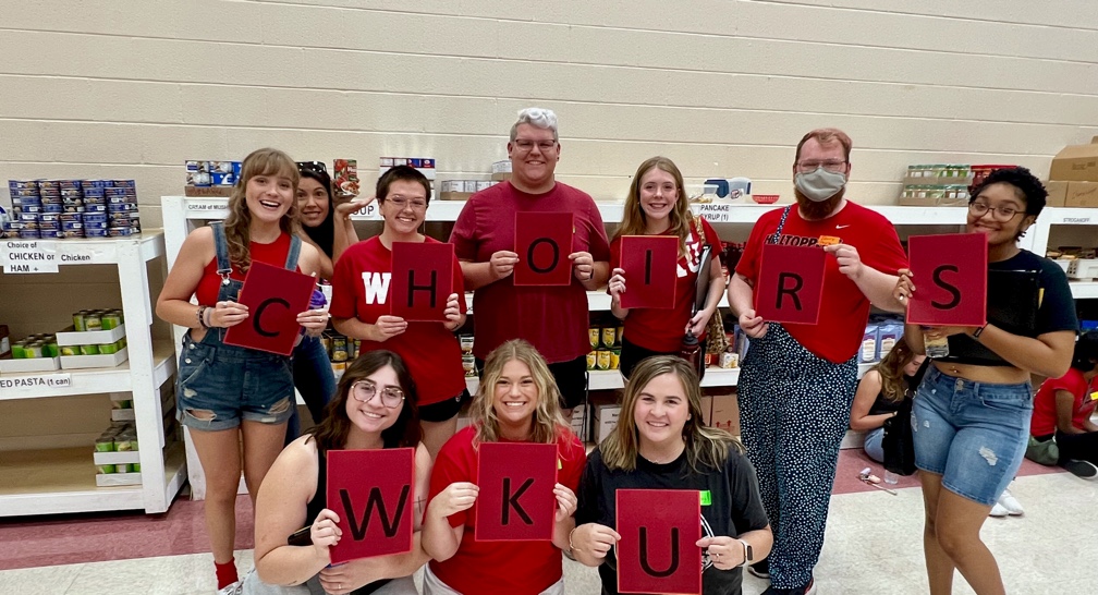 Audition to sing in a WKU ensemble