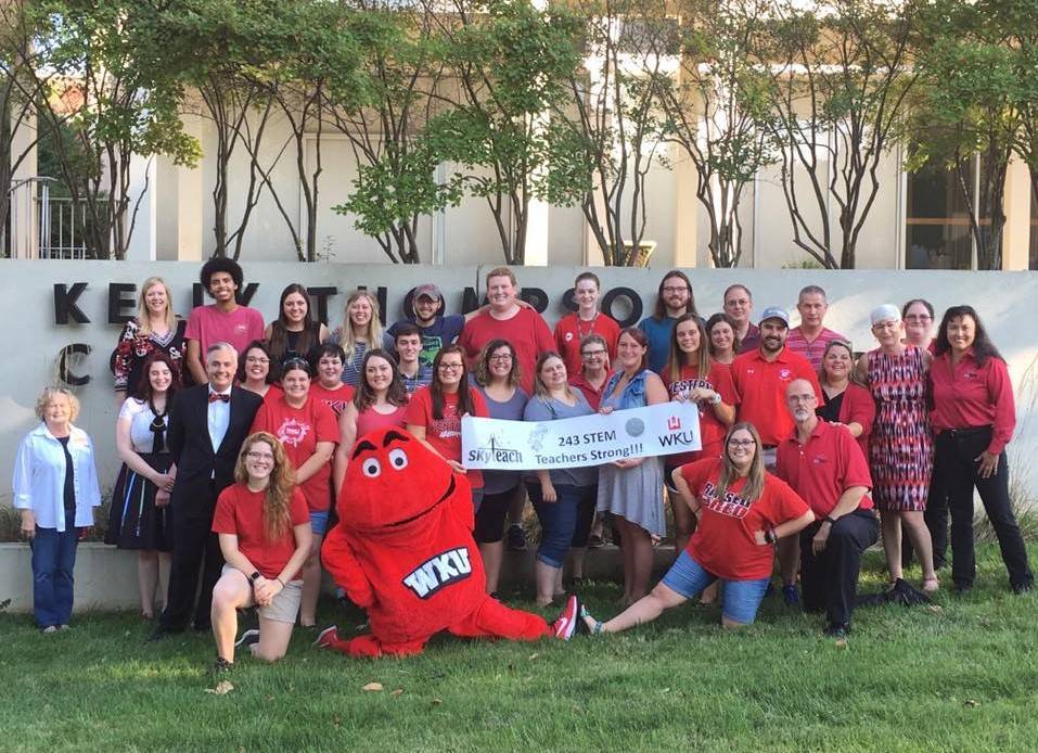 SKyTeach offers opportunities to undergraduate students at Western Kentucky University entering careers in math and science education.