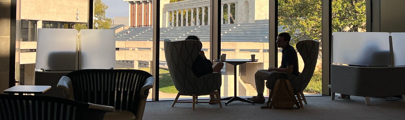 students having a conversation