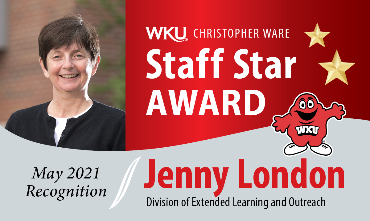 Jenny London May 2021 Staff Star