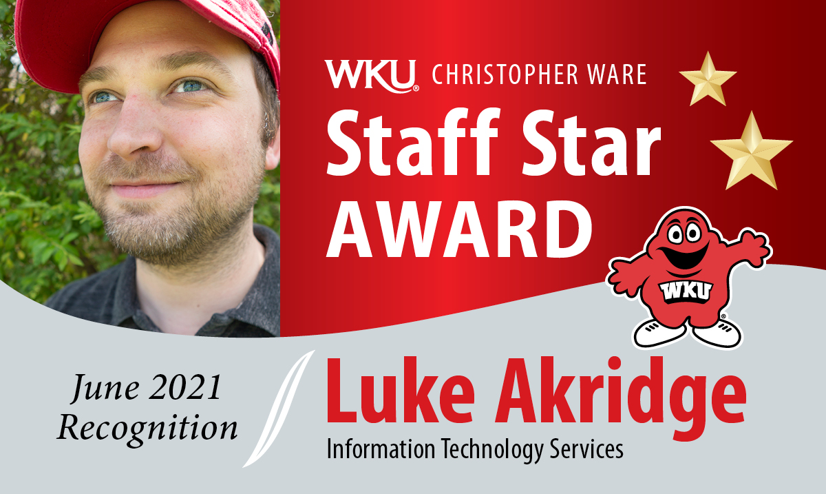 Luke Akridge 2021 Staff Star