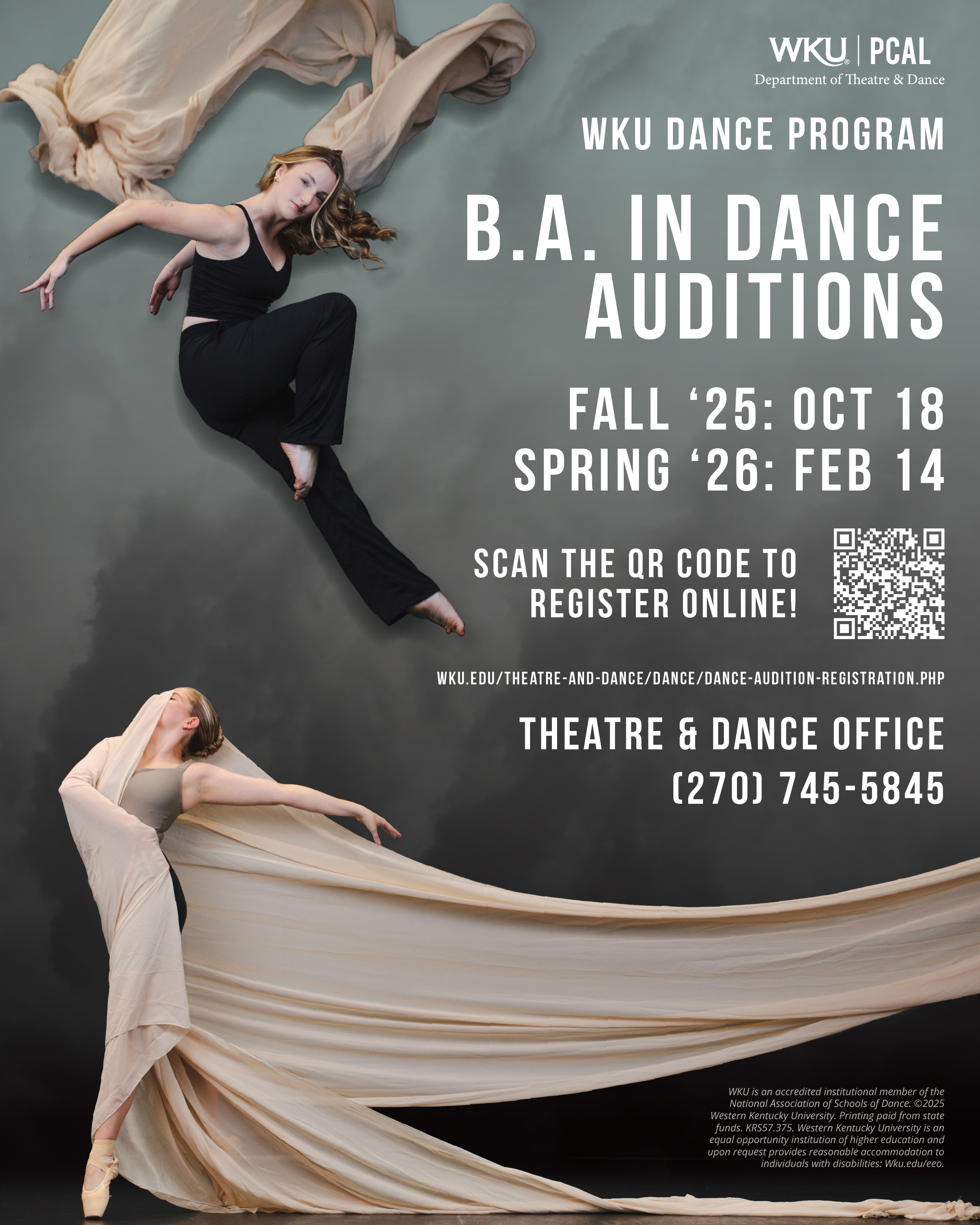 Dance Auditions Poster