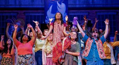 The cast of Hair, 2018