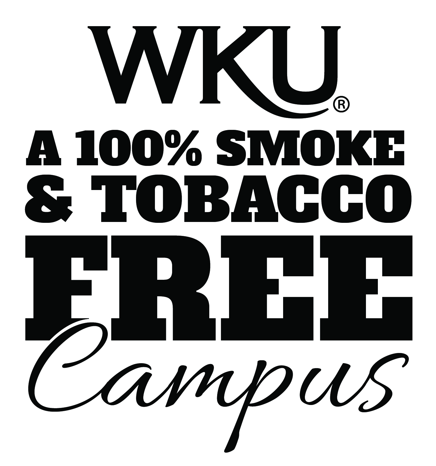 tobacco free vertical black logo