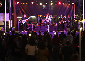 The Downtown Band at TopperFest 