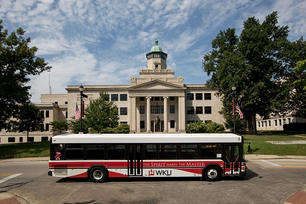 bus picture in front of cherry