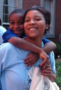 Jennifer C son hugging mom