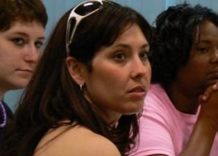 Jillian Palovich listening in class