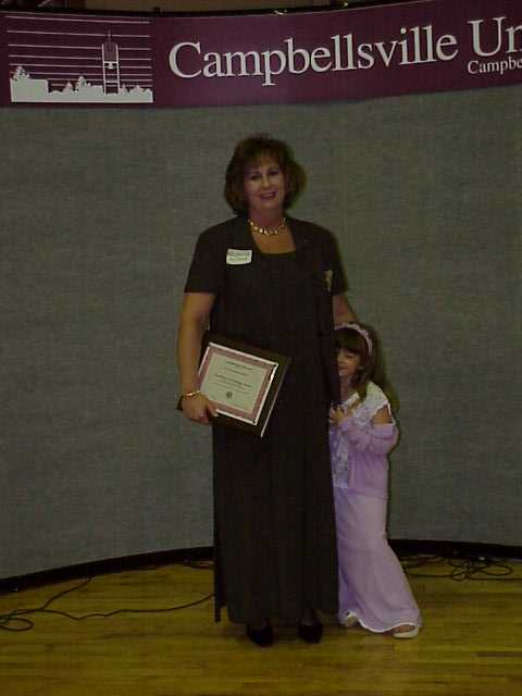 Ann Pollard receives Excellence in Teaching Award